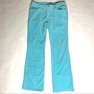 Clash corduroy pants, baby blue - junior 11 EUC